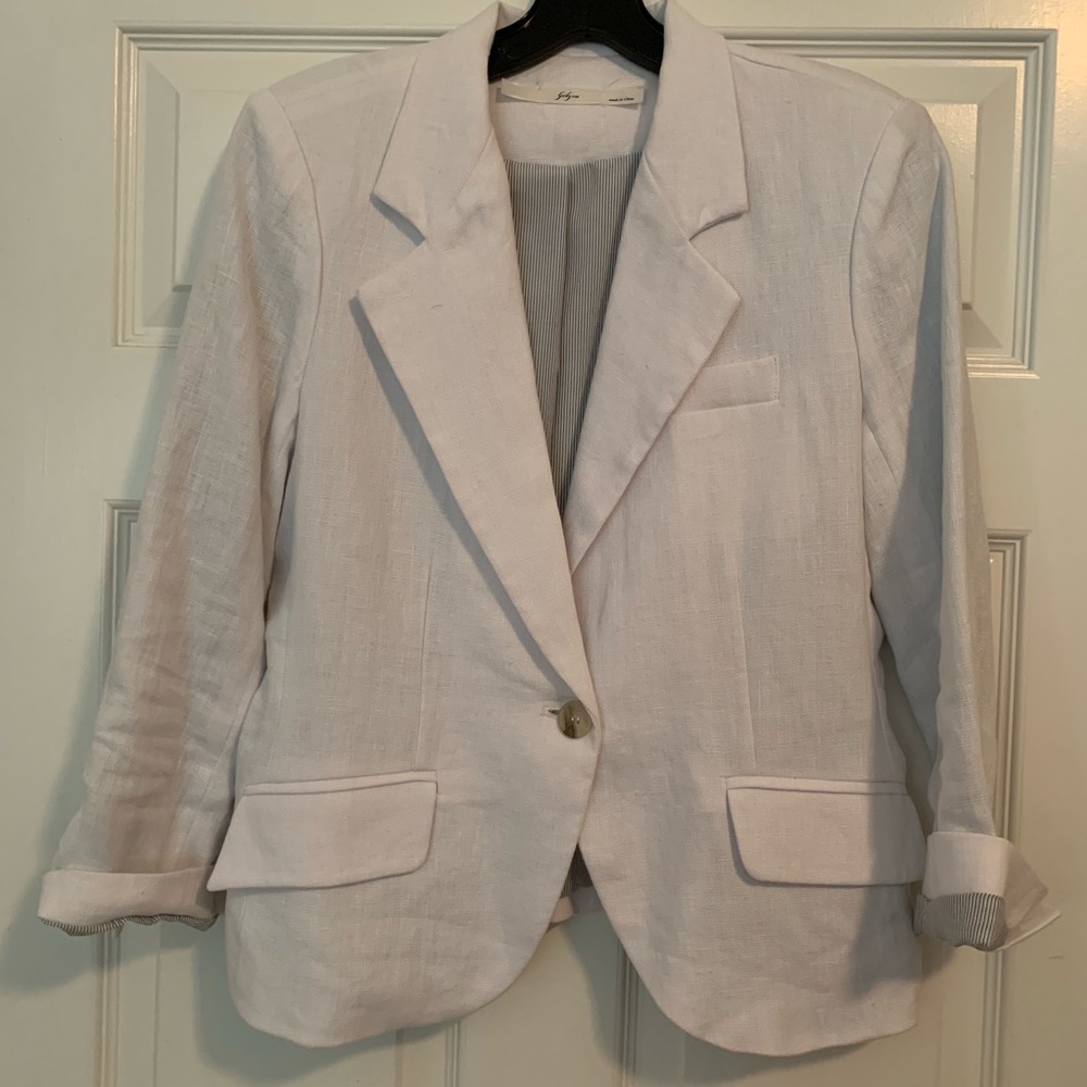 Linen blazer